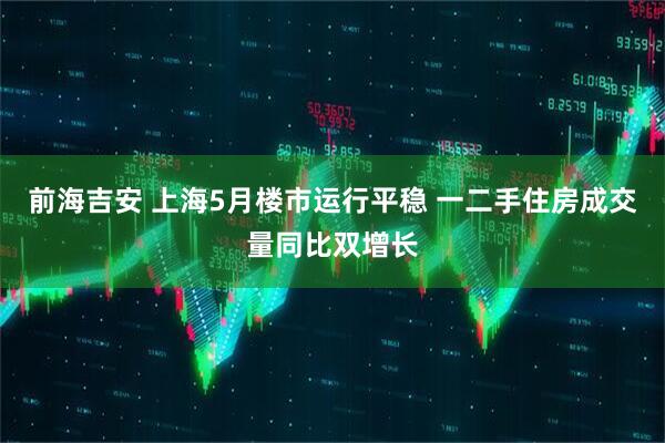 前海吉安 上海5月楼市运行平稳 一二手住房成交量同比双增长