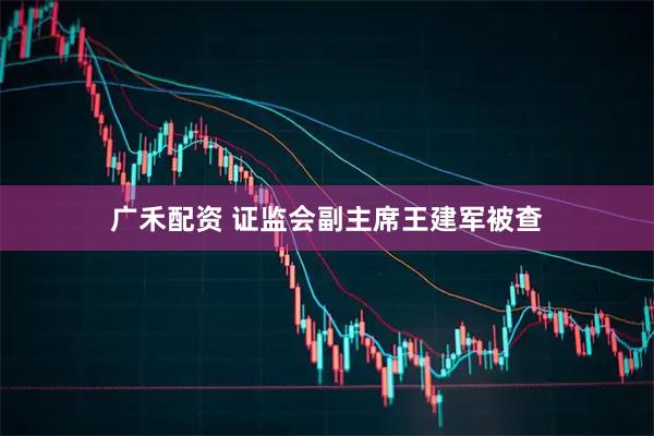 广禾配资 证监会副主席王建军被查